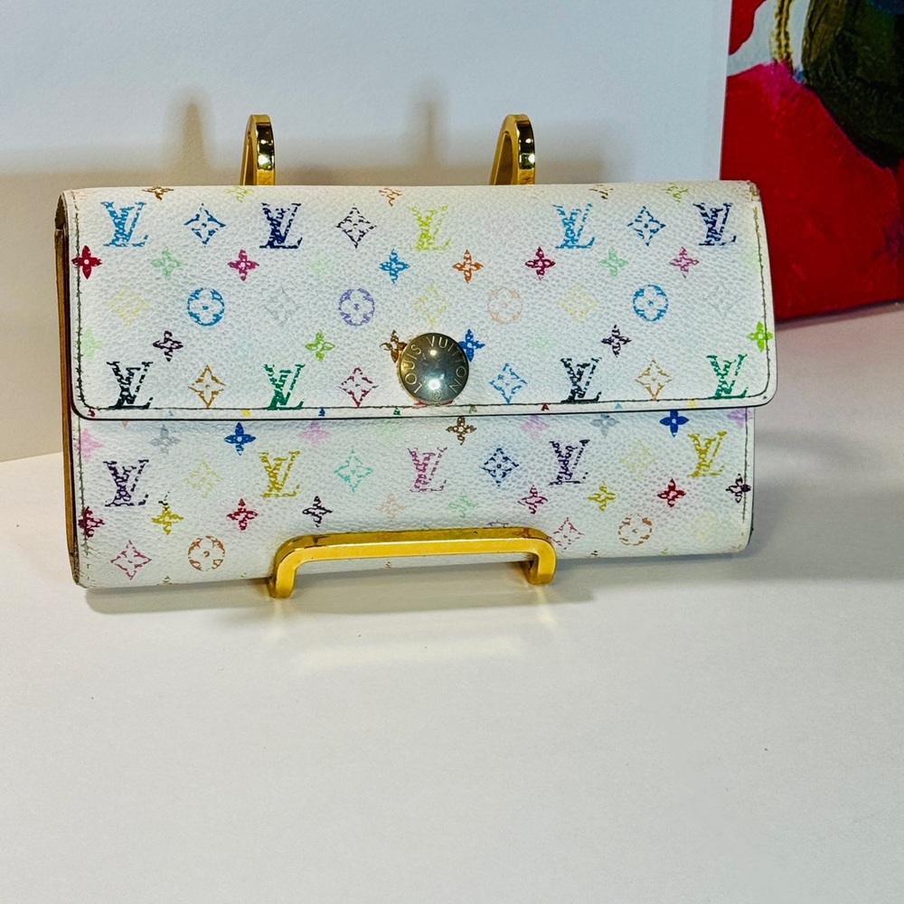 Louis Vuitton With Multicolor Sarah Wallet - Picture 10 of 15